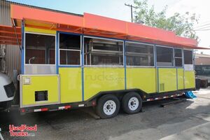 Fully-Loaded New Build 2015 32' Kitchen and Catering Food Trailer.