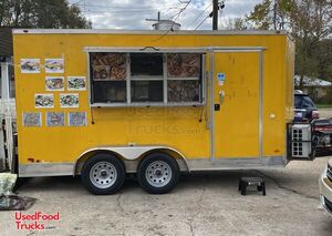 2018 Freedom 7' x 14' Mobile Kitchen Food Concession Trailer.