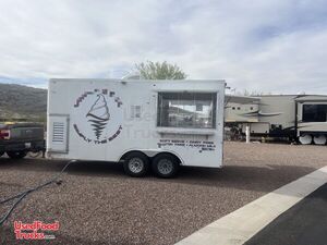 Clean - 2021 Mirage 8' x 17' Ice Cream - Soft Serve Concession Trailer