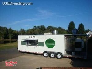38' x 8' - 2005 Cargo Craft Mobile Food Kitchen Concession Trailer