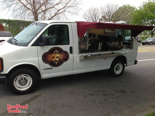 2000 Chevrolet Express 2500 Coffee Truck / Ready to Roll Mobile Barista.