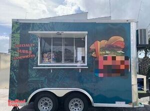 2020 - 8.5' x 12' Lightly Used Street Food Vending Concession Trailer