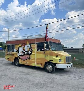 Low Mileage - 25' International Diesel Food Truck with Pro-Fire Suppression