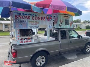 2005 Ford Ranger Snowball/Soft Serve Ice Cream Concession Truck
