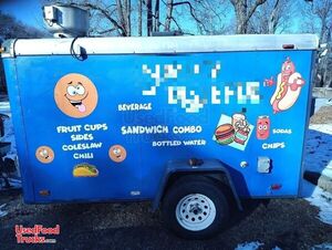 Compact 6' x 10' Food Concession Trailer Mobile Vending Unit