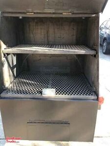 Ready to Use Open Barbecue Smoker Tailgating Trailer Shape