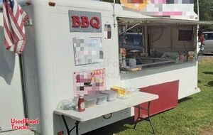 Super Neat Used 6' x 16' Mobile Food Concession Trailer.
