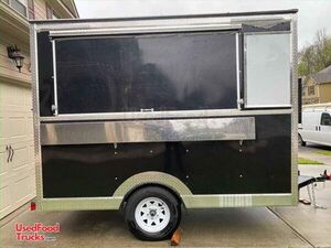 2022 - 8' x 10' Compact Food Concession Trailer with New Kitchen.