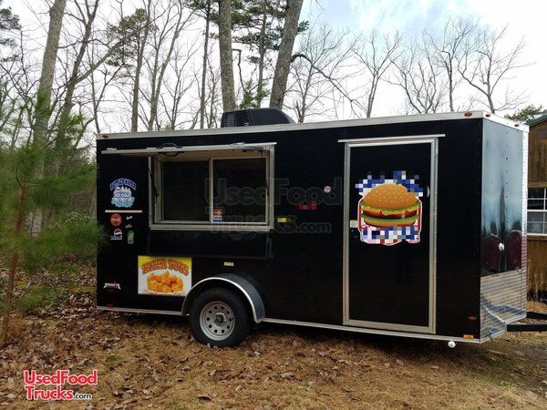 All Electric 2018 6' x 14' Dynamite Trailers Mobile Food Unit/Kitchen Trailer