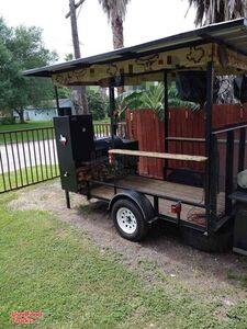 2015 Custom-Built BBQ Pit Tailgating Trailer/ Open Barbecue Unit