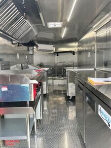 Pristine Licensed 2022 - 7' x 16' Kitchen Food Concession Trailer with Pro-Fire