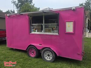 2013 7' x 14' Food Concession Trailer Mobile Vending Unit