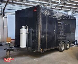 Never Used - 2021 8.5' x 16' Mobile Street Food Concession-Vending Trailer.