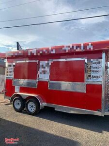 Permitted and Well Equipped 2022 Kitchen Food Concession Trailer with Pro-Fire.