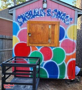 Steel Framed 2013 - 9' x 10' Shaved Ice - Snowball Concession Trailer