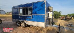 NEW - 8' x 16' Food Concession Trailer | Mobile Street Vending Unit