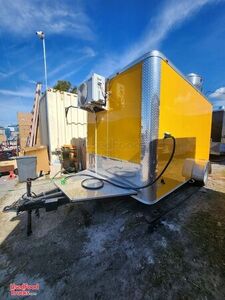 2024 7' x 12' Food Kitchen Concession Trailer Mobile Food Unit