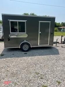 New - 7' x 12' Quality Cargo Food Concession Trailer | Mobile Food Unit