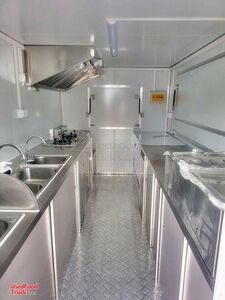 NEW 2022 8' x 18' Mobile Kitchen Concession Food Vending Trailer with Porch