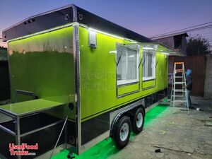 Very Lightly Used 2022 8' x 18' Like-New Kitchen Food Concession Trailer