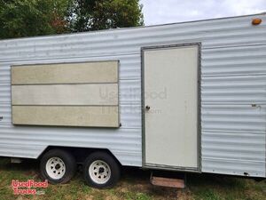 Recently Renovated - 8' x 16' Food Concession Trailer | Street Vending Unit