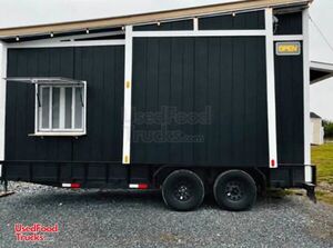 2021 7' x 16' Coffee and Beverage Concession Trailer w/ 2025 Buildout