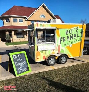 Turnkey 2014 - 8' x 14' Mobile Shaved Ice Concession Trailer