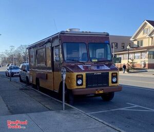 Lightly Used GMC P-90 20' Step Van Kitchen Food Truck with Pro-Fire.