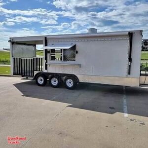 2023 - 8' x 20' Kitchen Food Concession Trailer with 6' Open Porch.