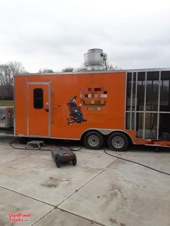 2018 - 8.5' x 20' Food Concession Trailer with a 6' Fully Screened Porch