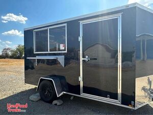 BRAND NEW - 2024 6' x 12' Food Concession Trailer | Mobile Street Food Unit