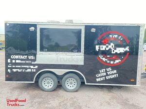 Turnkey - 2018  8' x 18' Lark Barbecue Food Trailer with Sling 