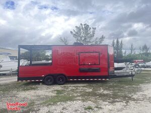 NEW - 2026 8' x 22' Food Concession Trailer with Porch Mobile Vending Unit