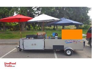 14' Towable Food Vending Cart / BBQ Trailer