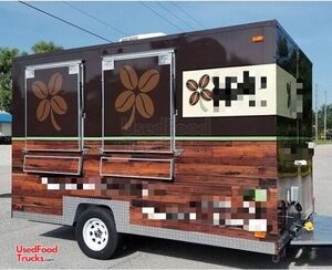 Like-New 2019 8' x 12' Specialty Coffee and Beverage Concession Trailer.