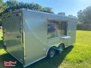 2019 8.5' x 16' Kitchen Food Vending Trailer with Kidde Fire Suppression