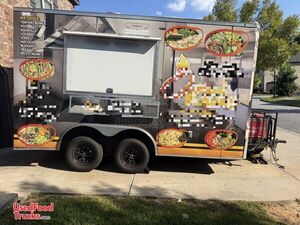 2021 8' x 16'  Kitchen Food Concession Trailer with Pro Fire System