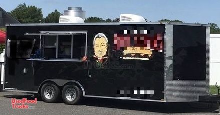 2018 - 8.5' x 20' Freedom Food Concession Trailer.