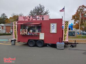Nicely-Equipped 7' x 16' Kitchen Food Concession Trailer.