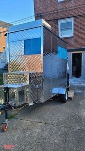BRAND NEW All Stainless Steel Compact Kitchen Concession Trailer.