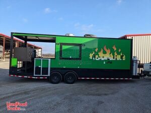 2024 8.5' x 24'  Barbecue Food Trailer with Fire Suppression System
