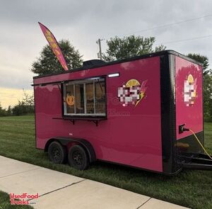 Like New - 2025 7' x 14' Beverage Concession Trailer Mobile Vending Unit