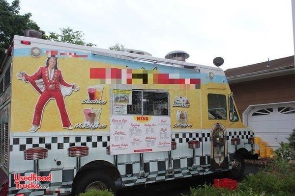 1989 Ford E350 Custom Built Rock to the Oldies Soft Serve Ice Cream Truck