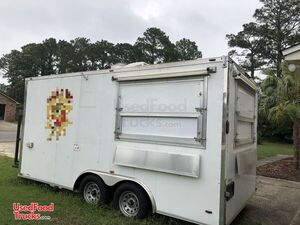 2016 - 8.5' x 16' Kitchen Food Trailer with Pro-Fire Suppression
