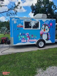2017 6' x 12' Ice Cream Concession Trailer with Lightly Used 2021 Interior.