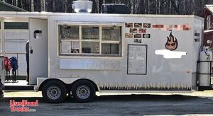 2021 Rock Solid Cargo 8.5' x 16' Food Concession Trailer with Open Porch.