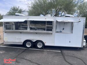 2024 8' x 22' Kitchen Food Concession Trailer with Fire Suppression System