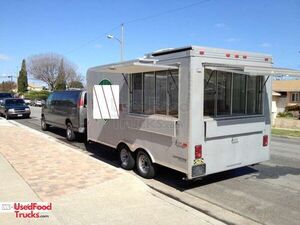 2009 - 8 x 16 Cargo Craft Expedition Concession Trailer with Removable Tongue
