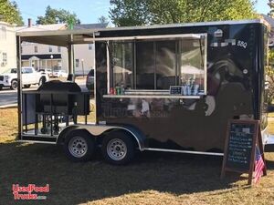 2019 Cargo Craft 7' x 16' Food Concession Trailer with Porch.
