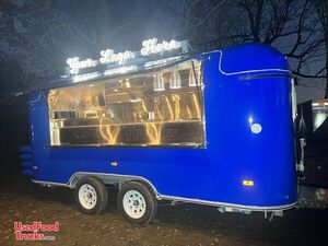 Two NEW - 2024 7' x 16' Kitchen Food Concession Trailer Retro Style Mobile Food Unit